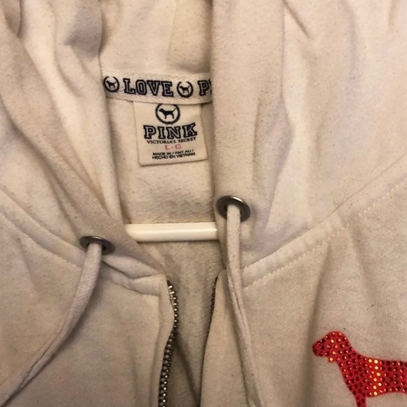 VS PINK Large Vintage Sunset Ombré Full Zip- RARE/H2F - Picture 8 of 9